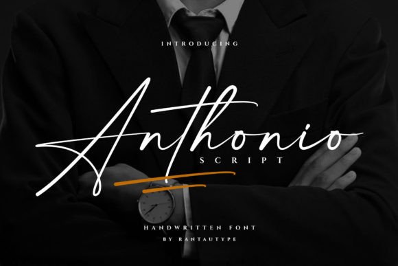Anthonio Script: The Handwritten Charm Your Designs Need