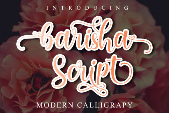 Barisha Script: A Flowing Font for Modern Designs