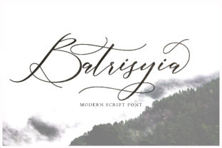 Batrisyia Script: The Modern Handmade Typeface with Soul