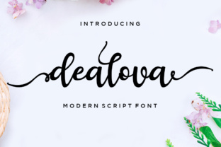 Dealova Script: A Vintage Script Font for Modern Brands