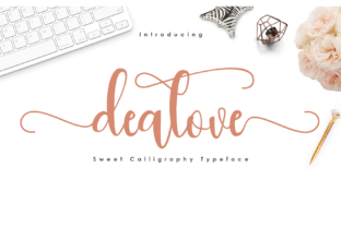 Dealove Script: A Sweet Typeface for Modern Projects