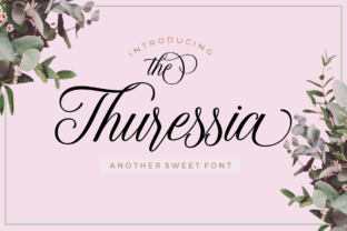 Exploring The Thuressia Script: Your Guide to This Modern Calligraphy Font