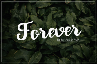 Forever Script: A Typeface Built on the Belief in Lasting Love