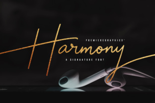 Harmony Script: A Signature Font for Creative Projects