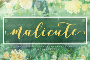 Malicute Script: Where Modern Elegance Meets Everyday Design