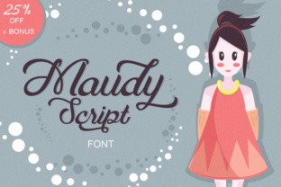 Maudy Script: A Modern Brush Font for Bold Brands