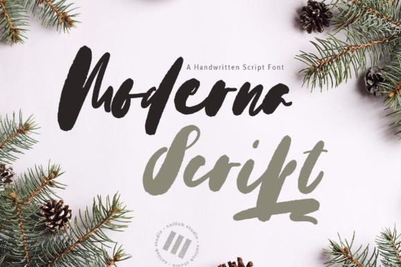 Moderna Script: Infusing Elegant Flow into Your Projects