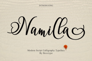 Namilla Script Duo: A Fresh Take on Handmade Calligraphy