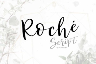 Roche Script: A Modern Script Font for Chic Branding