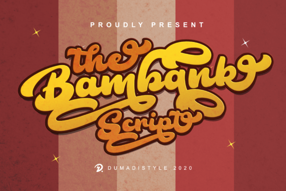 The Bambank Script: A Vintage Handwritten Font for Modern Designs