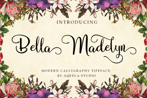 The Flowing Elegance of Bella Madelyn Script