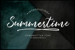The Handwritten Charm of Summertime Script for Your Brand