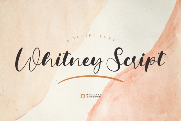 Whitney Script: Where Modern Elegance Meets Creative Clarity